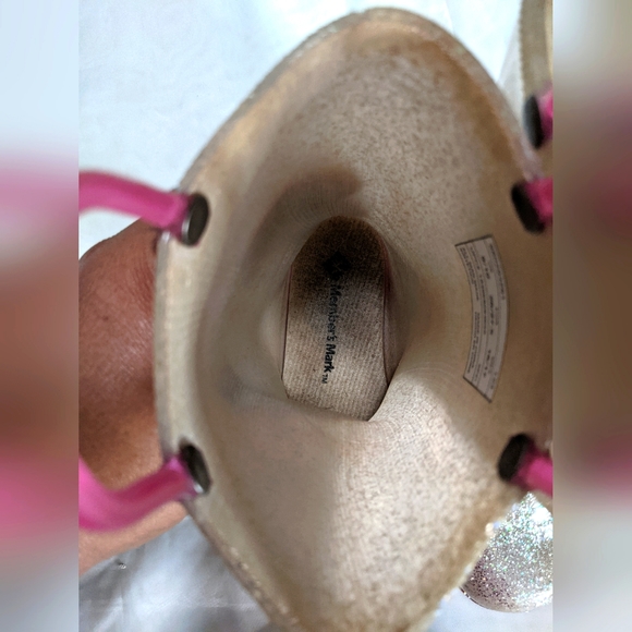 Member's Mark Girls Glitter Rain Boots - Picture 4 of 8